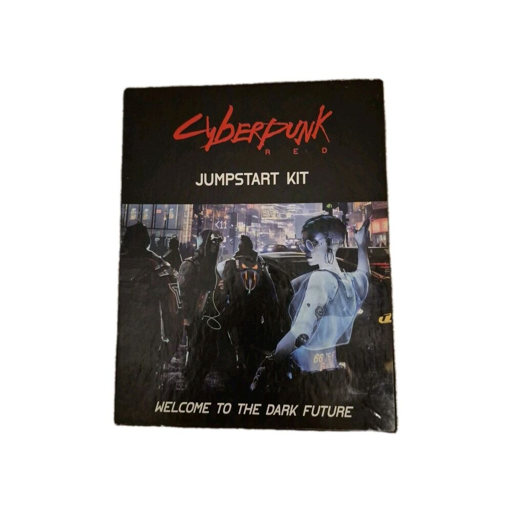 R.Talsorian Games Cyberpunk Red Jumpstart Kit Roleplaying Game - CR3000 COMPLETE